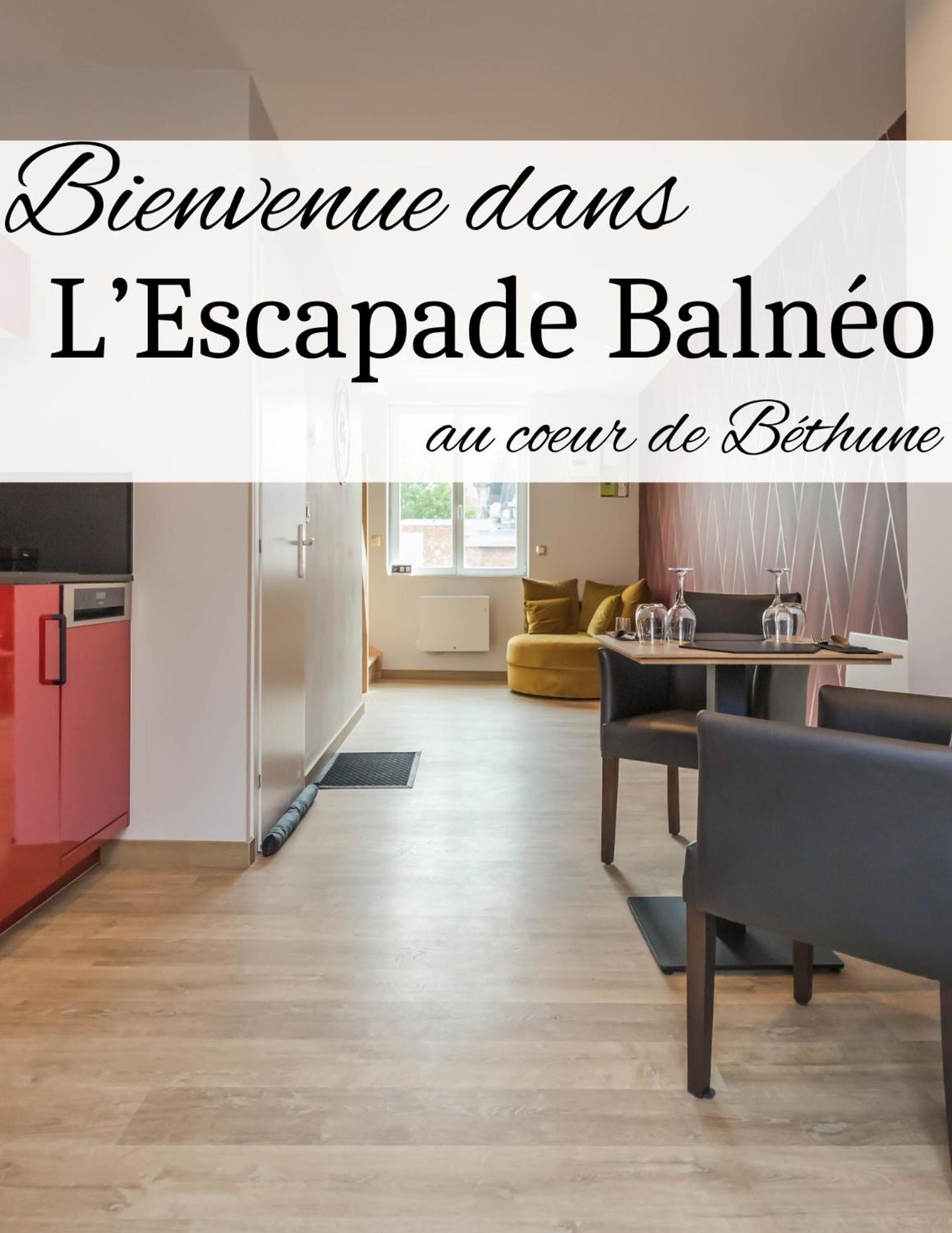 L'Escapade Balneo Apartment Béthune Exterior foto